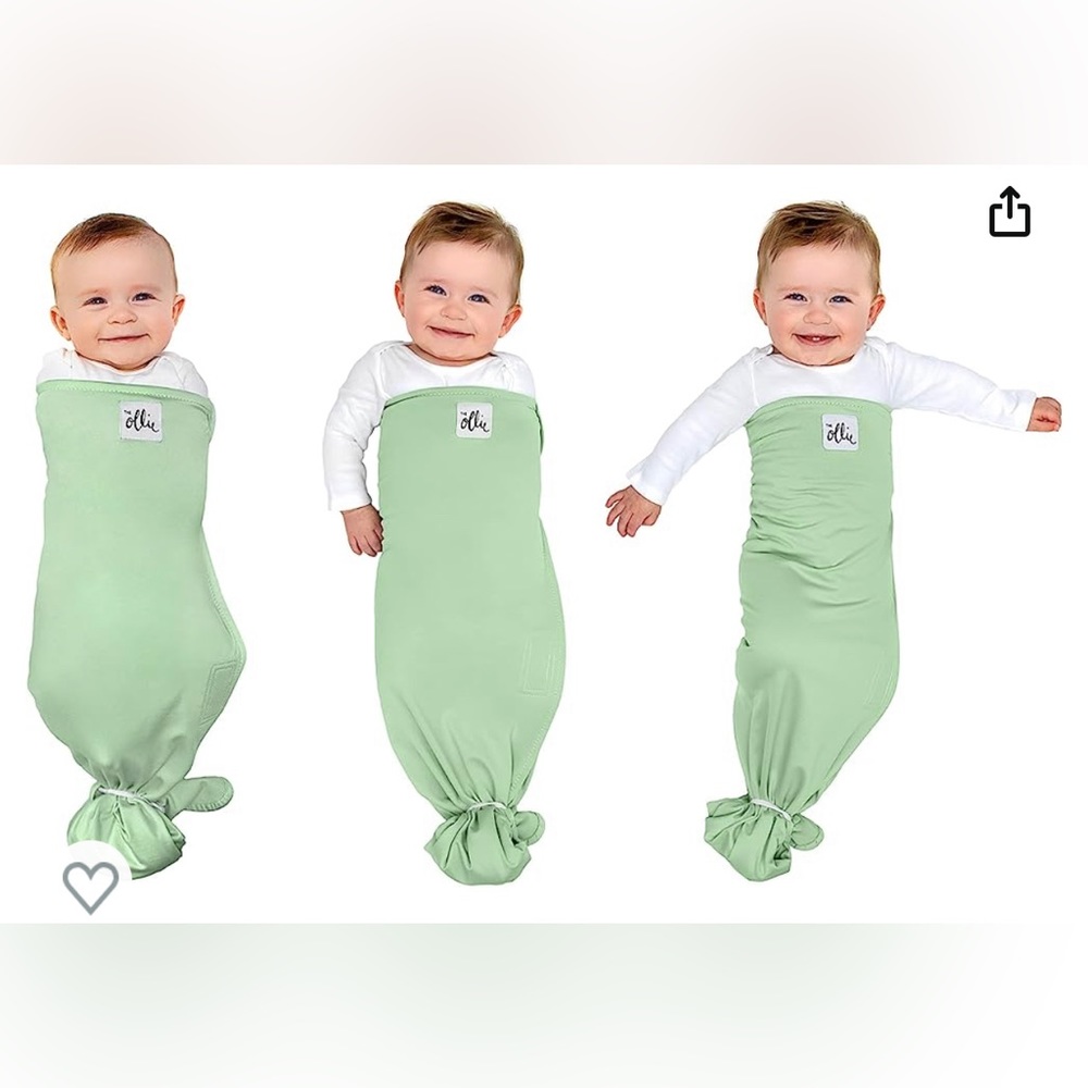 OLLIE Swaddle - Meadow Color